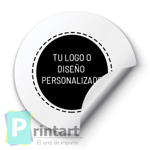 Stickers Personalizados 5x5 cms